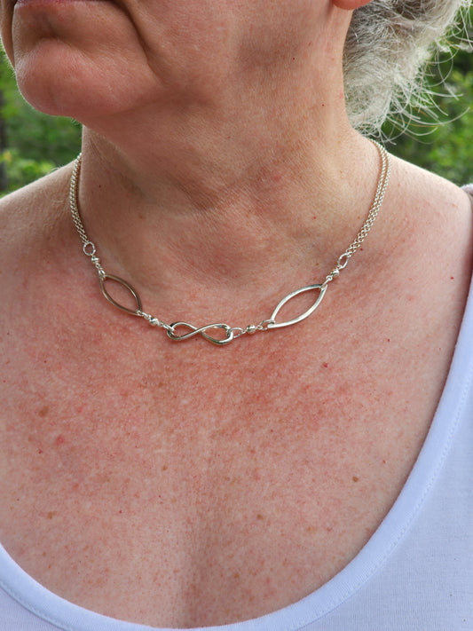 Infinity and Eye of God Necklace (3)