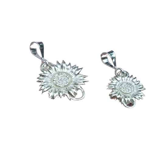 Sunflower Pendants - Small and Medium