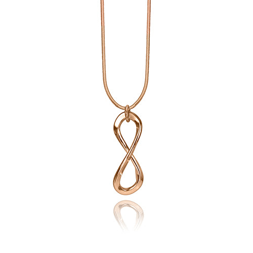 Infinity Pendant in Sterling Silver