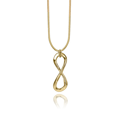 Infinity Pendant in Sterling Silver