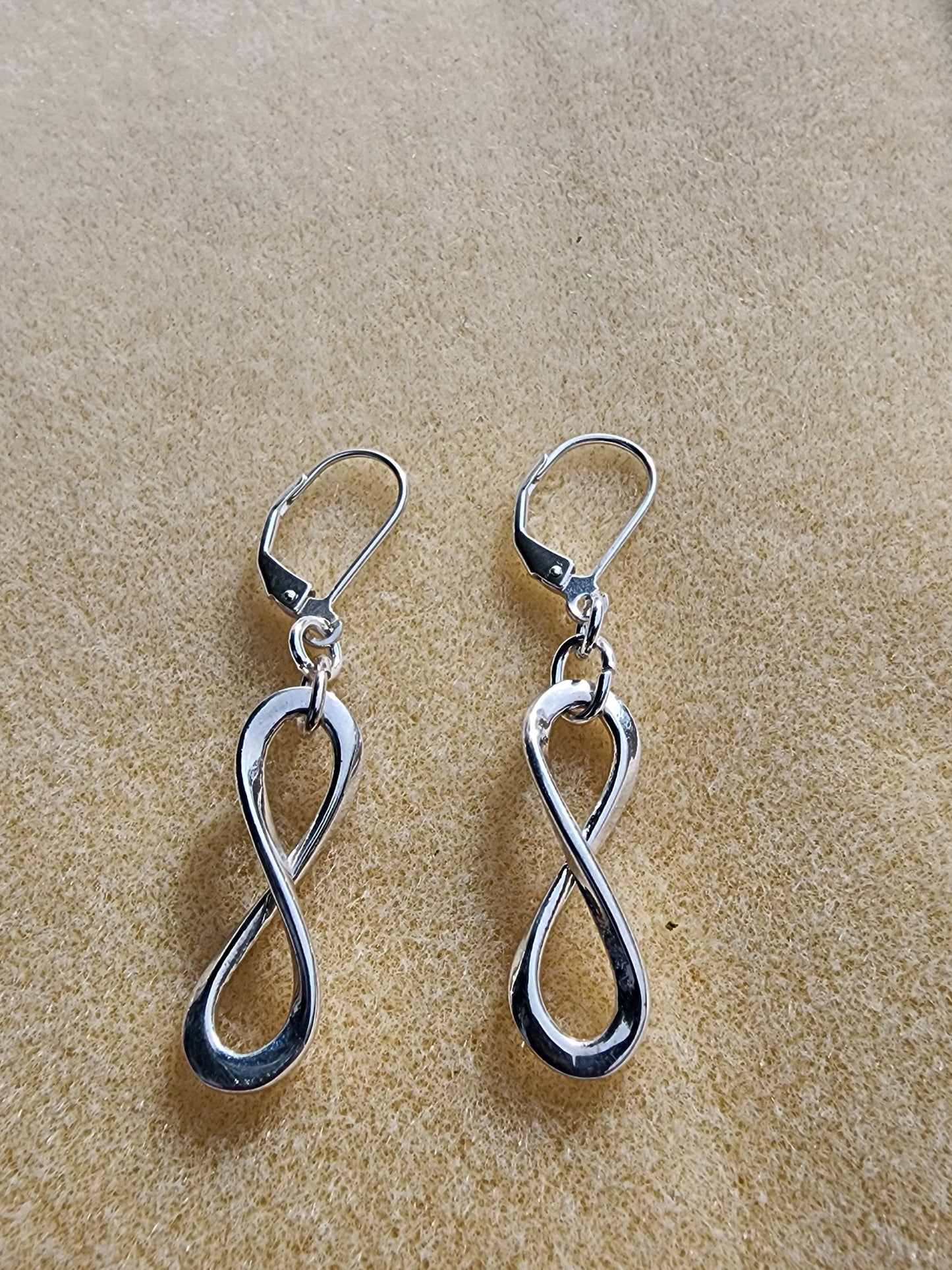 Infinity Earrings - Sterling Silver