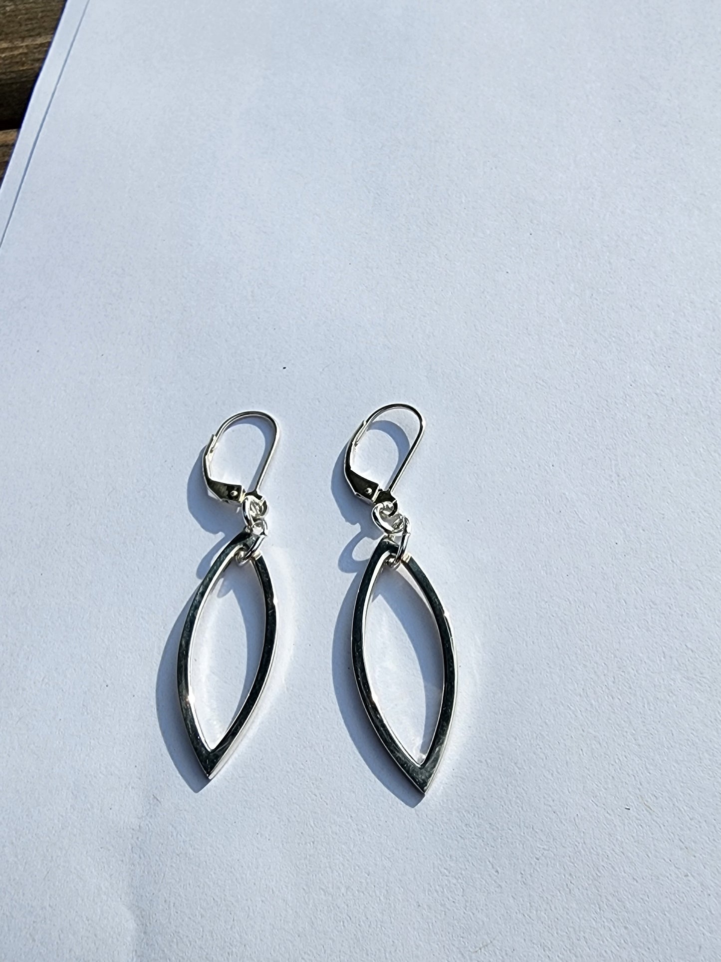 Lentil Shape Earrings