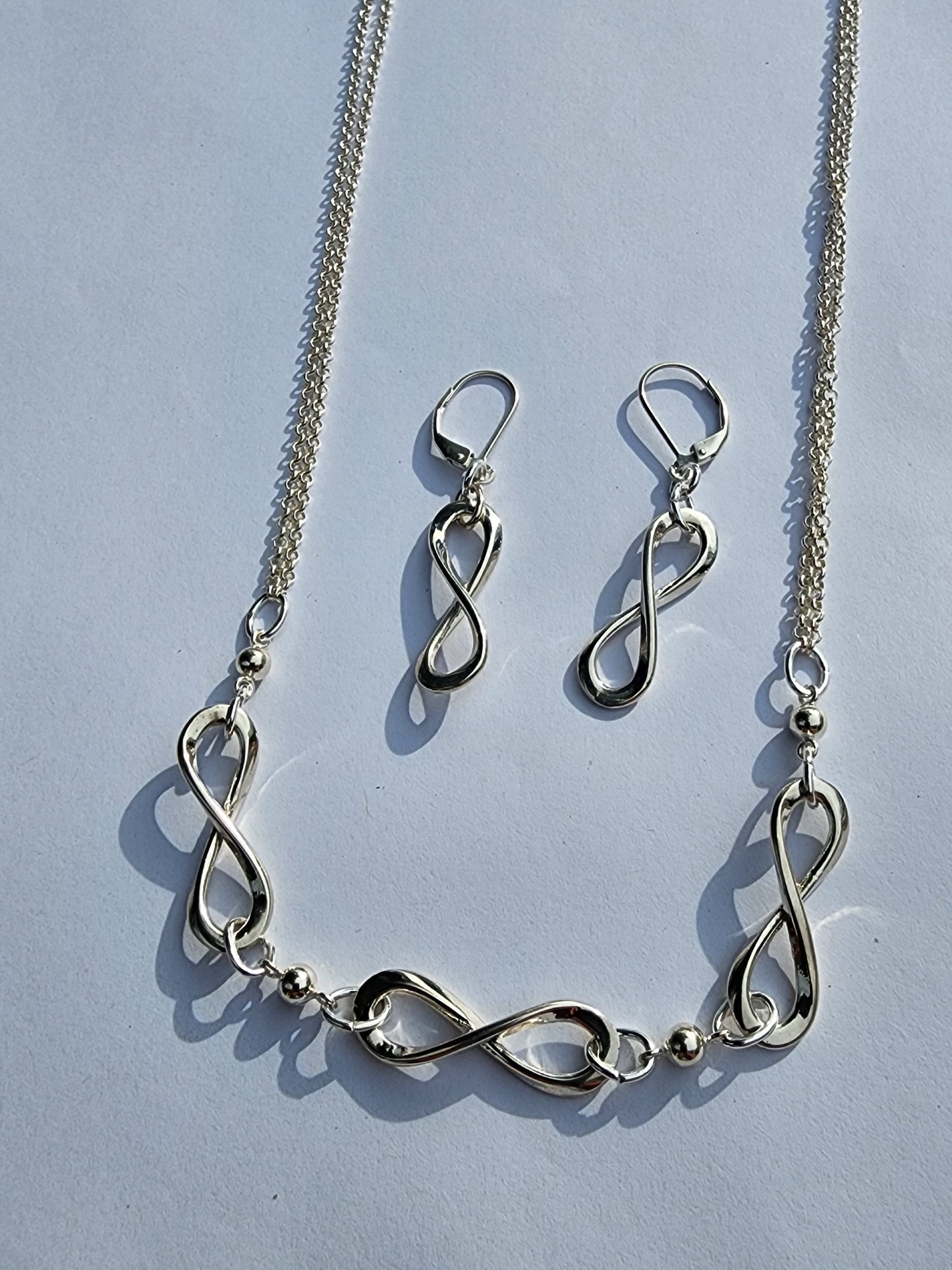 Triple Infinity Necklace