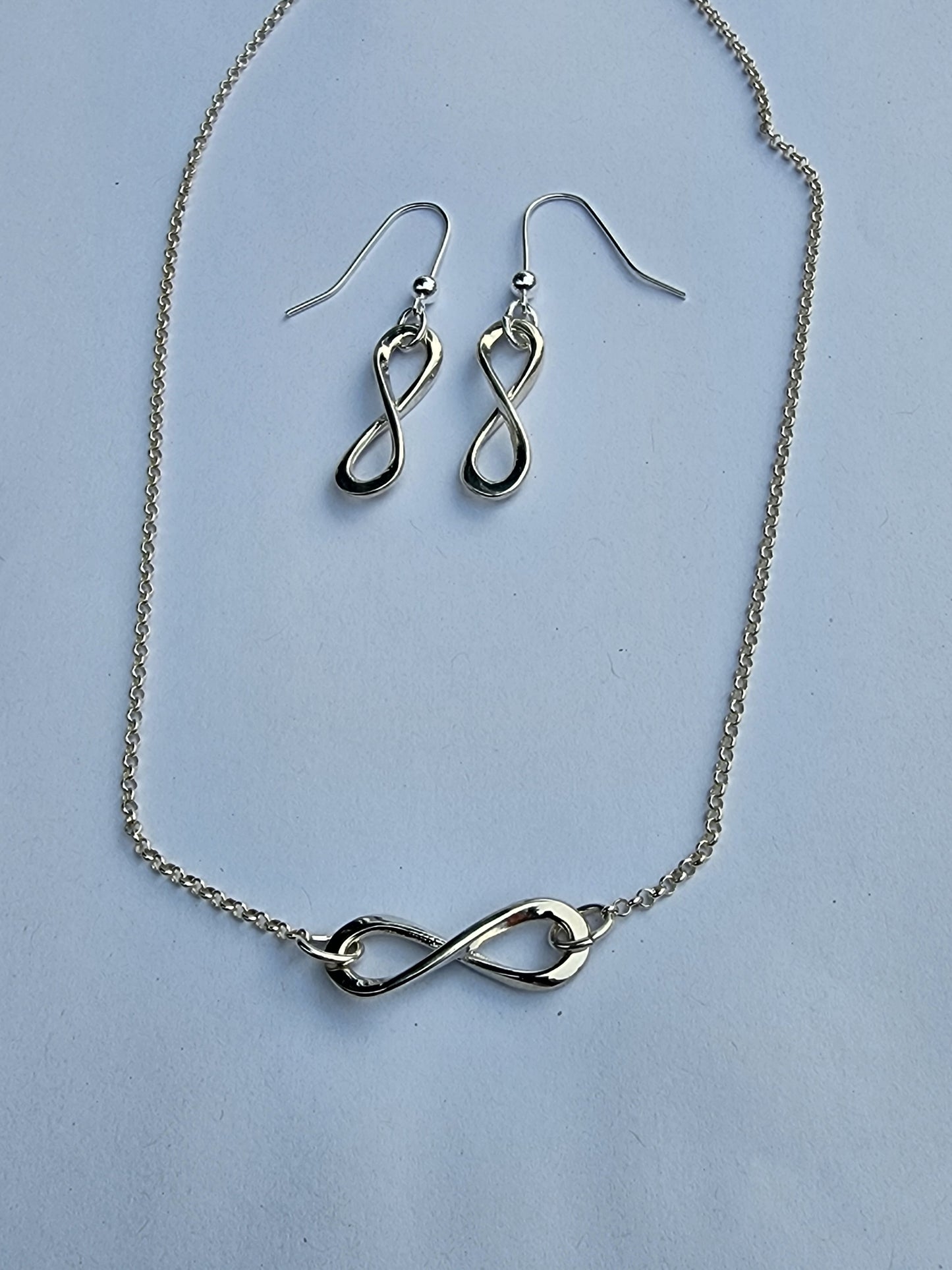 Infinity Earrings - Sterling Silver